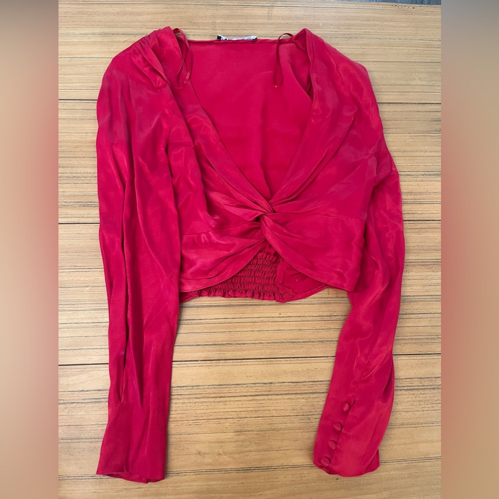 Zara crop top, worn once, size small